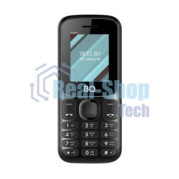 Мобильный телефон BQ 1848 Step+ черный/красный