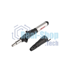 Паяльник Rexant газовый с пьезоподжигом, 17 мл, 11 предметов