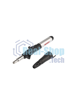 Паяльник Rexant газовый с пьезоподжигом, 17 мл, 11 предметов