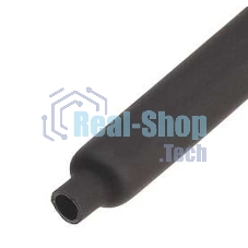 Трубка термоусадочная ТУТнг-10/5 черный (уп.100м) КВТ 60090