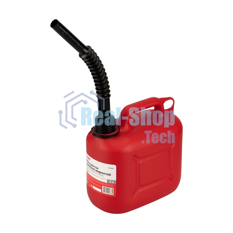 Канистра Rexant Classic для ГСМ и технических жидкостей, пластиковая 5 л