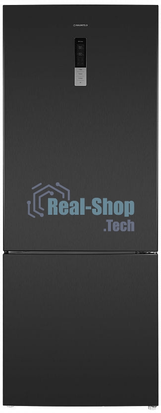 Холодильник Maunfeld MFF1857NFSB черный мат. инвертер двухкамерный 336/117л морозилка снизу