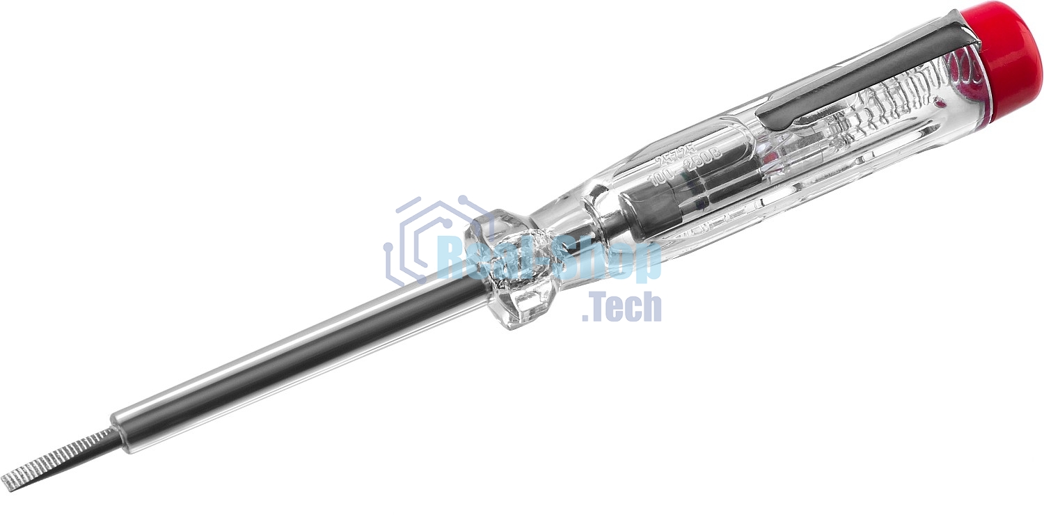 Пробник Зубр электрический 25725, на подвеске, 100-250В, 140мм