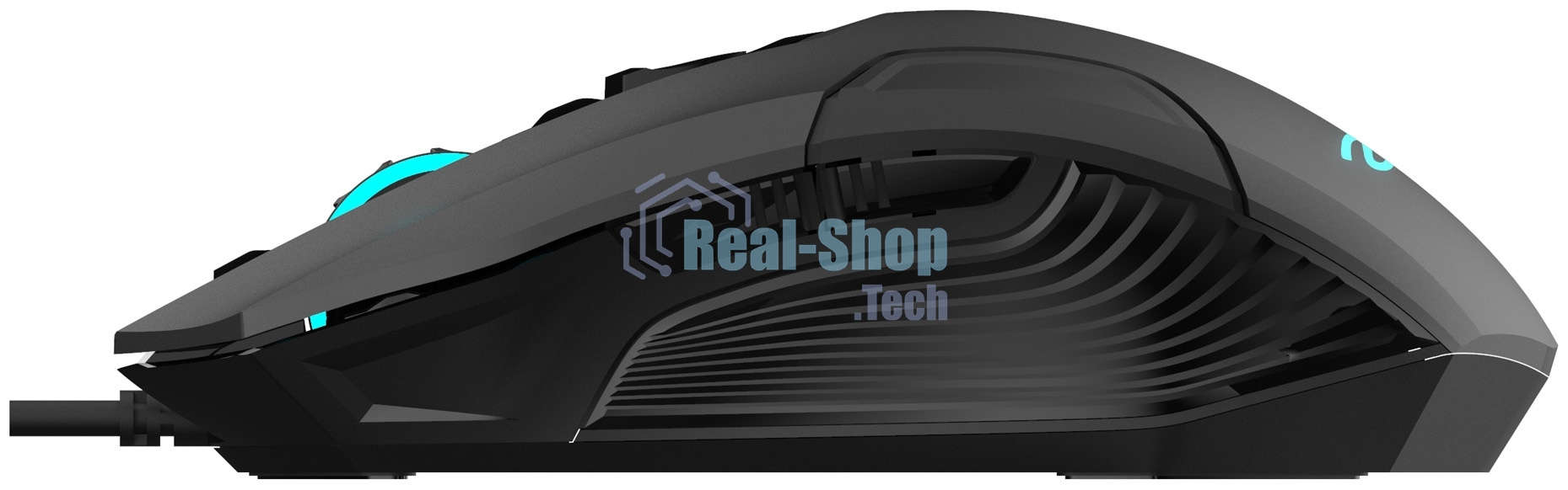 Мышь проводная Acer OMW170 черный, 3200 dpi, USB, кнопки - 6