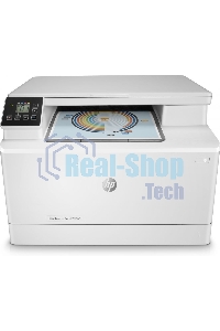 МФУ лазерное HP Color LaserJet Pro MFP M182n (7KW54A), A4, цветной, печ. до 16 стр/мин., 600 x 600 dpi (печать) 1200x1200dpi (скан.), USB, RJ-45, Air Print, Mopria