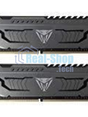 Оперативная память Patriot Viper Steel, DDR4, 32GB (2x16 GB), 3200 MHz, CL16, DIMM, радиатор, черный