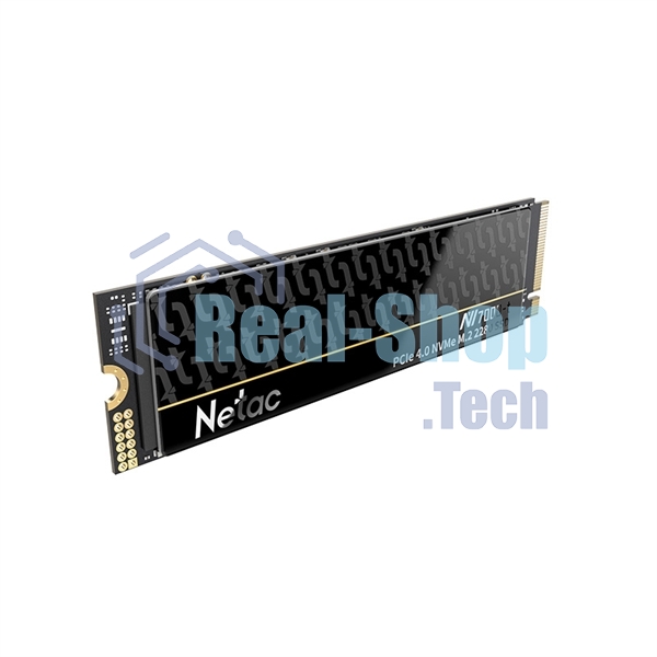 Накопитель SSD Netac NV7000-T, 2Tb, M.2 2280, PCIe 4.0 x4, NVMe, R/W 7300/6700, с радиатором