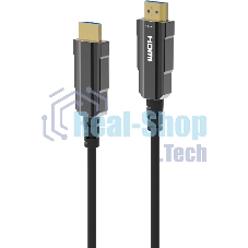 Кабель аудио-видео Digma HDMI (m)/HDMI (m) 70м. позолоч.конт. черный (HDMI-AOC2.1-70)