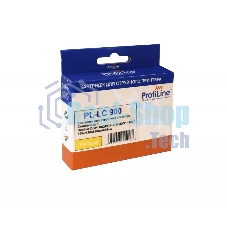 Картридж струйный ProfiLine PL-LC900Y для принтеров Brother DCP110C/DCP-115C/DCP-120C/115c/120c820cw/640cw Yellow водн