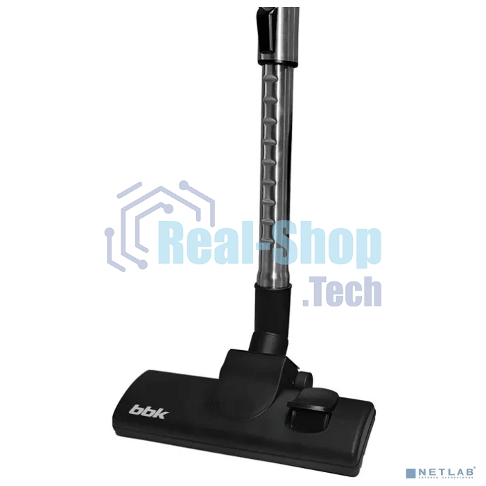 Пылесос BBK BV1503 (черный/темно-серый), 2000Вт, без мешка, объем контейнера для пыли 2,5л, мощность 320 Вт