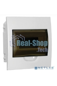 Бокс ЩРВ-П-8 мод. встраив. пластик IP41 GENERICA IEK MKP12-V-08-41-G