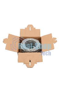 Кабель Cablexpert FPC-5004E-SOL/100, FTP indoor 4x2x0.48, CCA, кат.5е, однож., 100м, box, серый