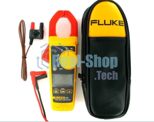 Клещи FLUKE 325  цифровая 600мА  желтый, красный, черный 0,283кг