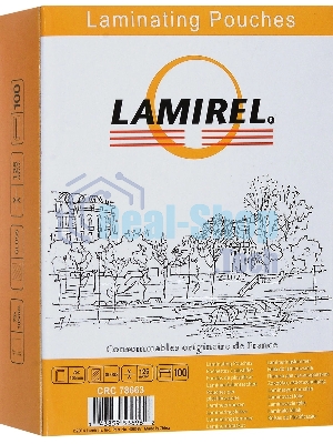 Пленка для ламинирования Fellowes 125мкм (100шт) 105x75мм Lamirel (LA-78663)