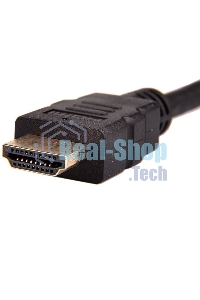 Кабель VCOM/TELECOM HDMI-19M -- MicroHDMI-19M ver 2.0+3D/Ethernet,1m Telecom TCG206-1M