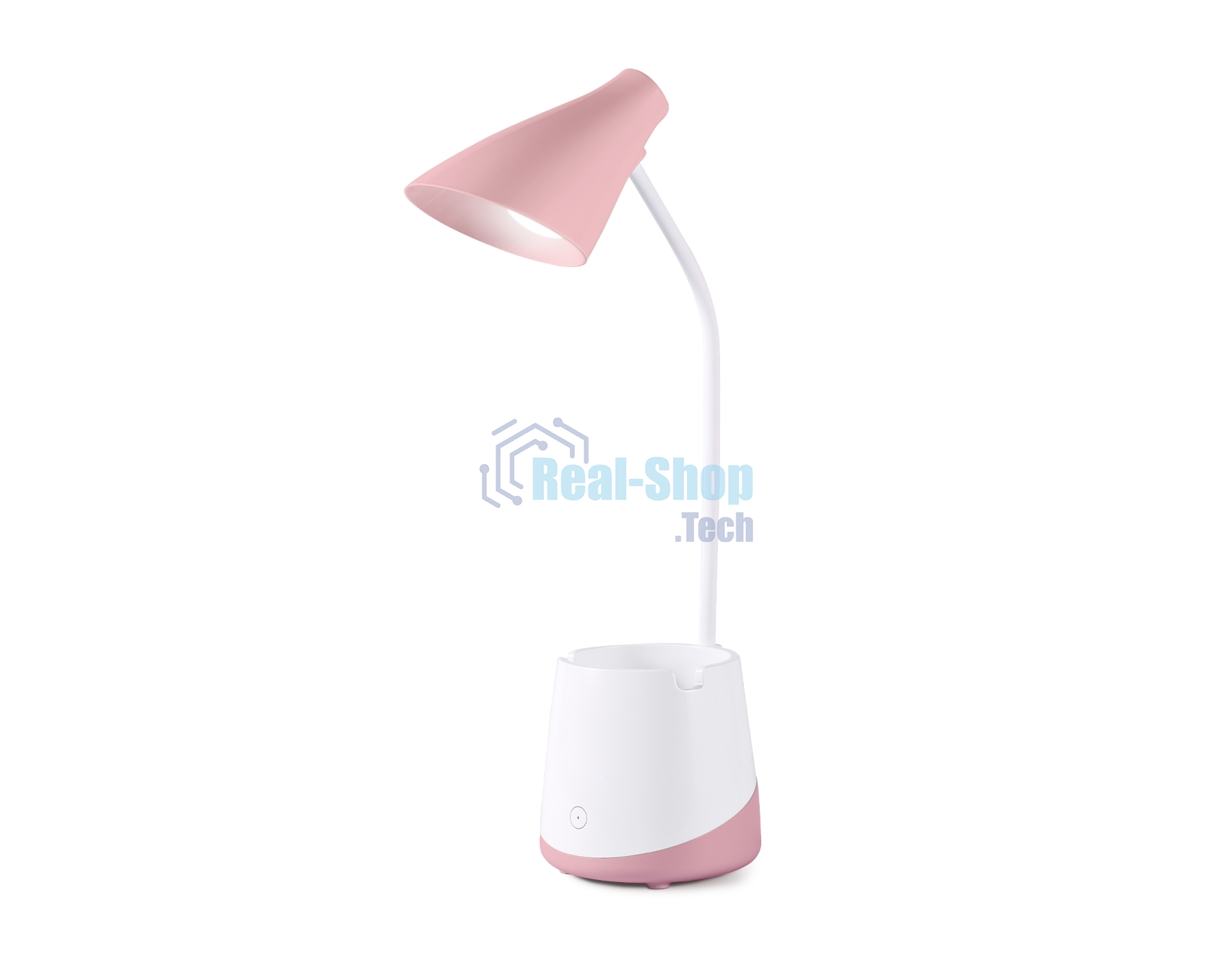 Светодиодная настольная лампа Ambrella light DE565 PI/WH розовый/белый LED 3000-6000K 5W