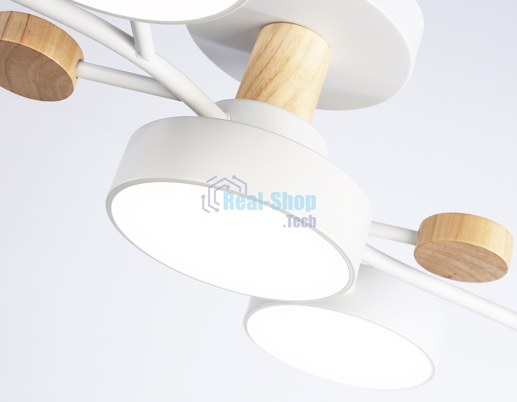 Светильник Ambrella light FL4834/5 WH белый 3000K-6400K 70W 830*400*160 (ПДУ ИК)