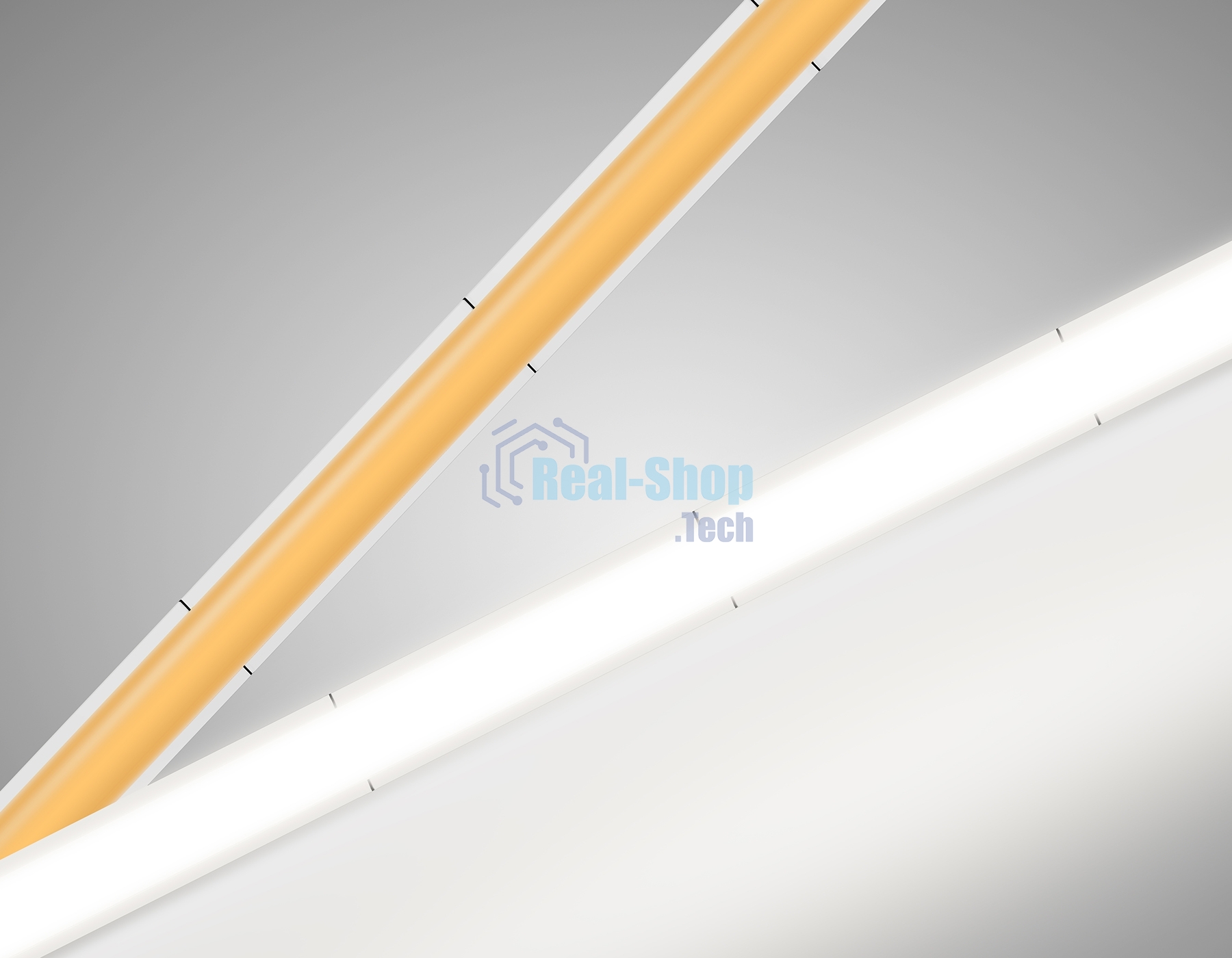 Светодиодная лента Ambrella light GS4612 COB 400Led/10W m/ 24V IP20 4500K/ 5m*5mm*2.1mm (2 конт.)