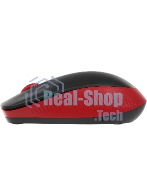 Мышь беспроводная Logitech M190 черный/красный, 1000 dpi, радиоканал, USB, кнопки - 3