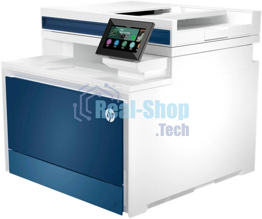 МФУ лазерное HP Color LaserJet Pro MFP 4303fdw (5HH67A), A4, цветной, печ. 33 стр/мин., скан. до 44 стр/мин. (ч/б) 35 стр/мин. (цвет), 600 x 600 dpi (печать) 1200 x 1200 dpi (скан.), Bluetooth, USB, Wi-Fi