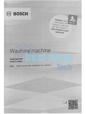 Стиральная машина Bosch WGK244Z0ME белый, загрузка фронтальная 9 кг, 1400 об/мин., класс: A+++