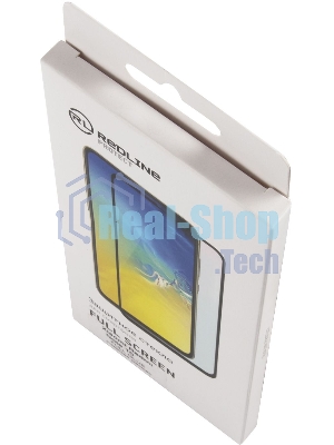 Защитное стекло для экрана Redline УТ000024054 черный для Xiaomi Redmi Note 10/10s прозрачная