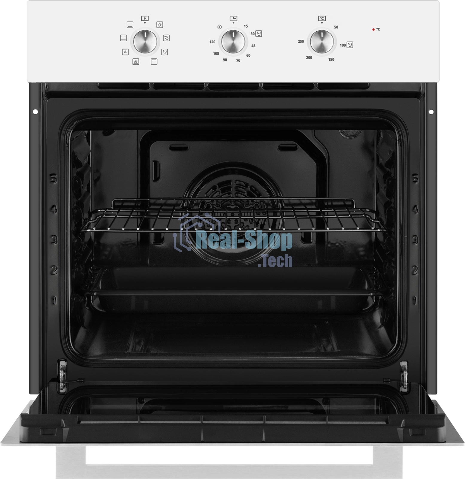 Духовой шкаф электрический Weissgauff EOM 208 PDW Steam Clean белый