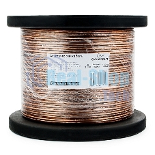 Акустический кабель Cablexpert CC-TC2x1,0-100M, прозрачный, 100 м, на катушке