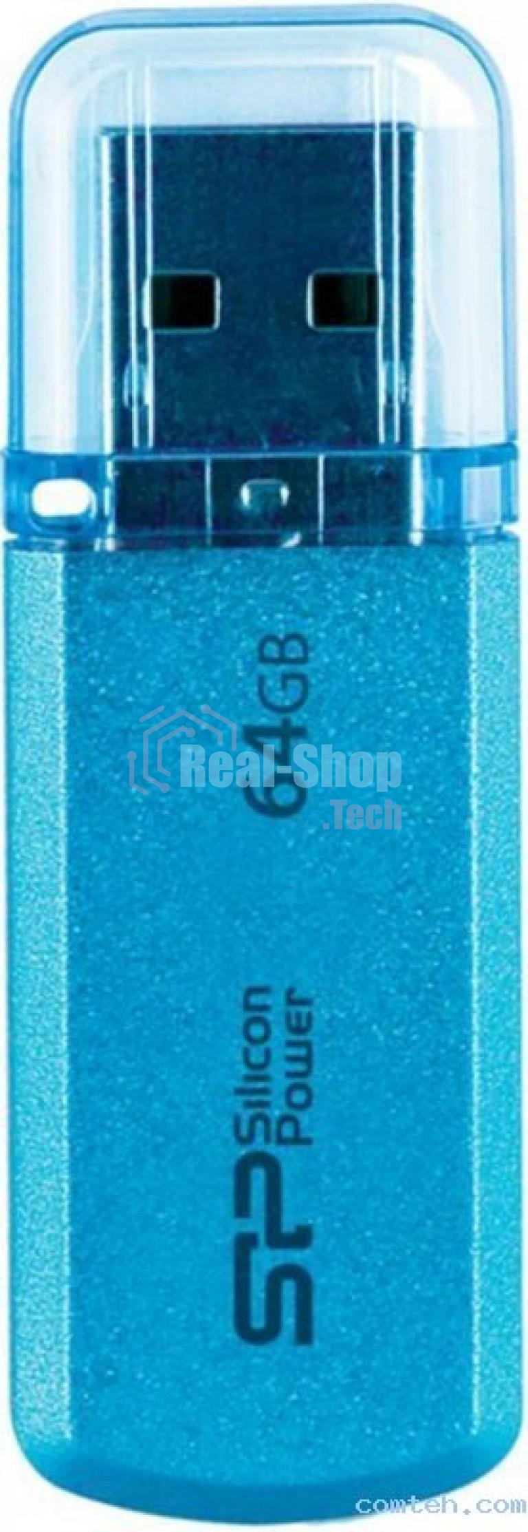 Флешка USB Silicon Power R/W 64Gb Helios 101 SP064Gb,UF2101V1B USB 2.0 синий