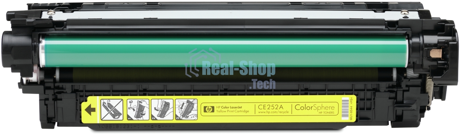Картридж лазерный HP CE252A желтый для CLJ CM3530/CP3525 7000 стр.