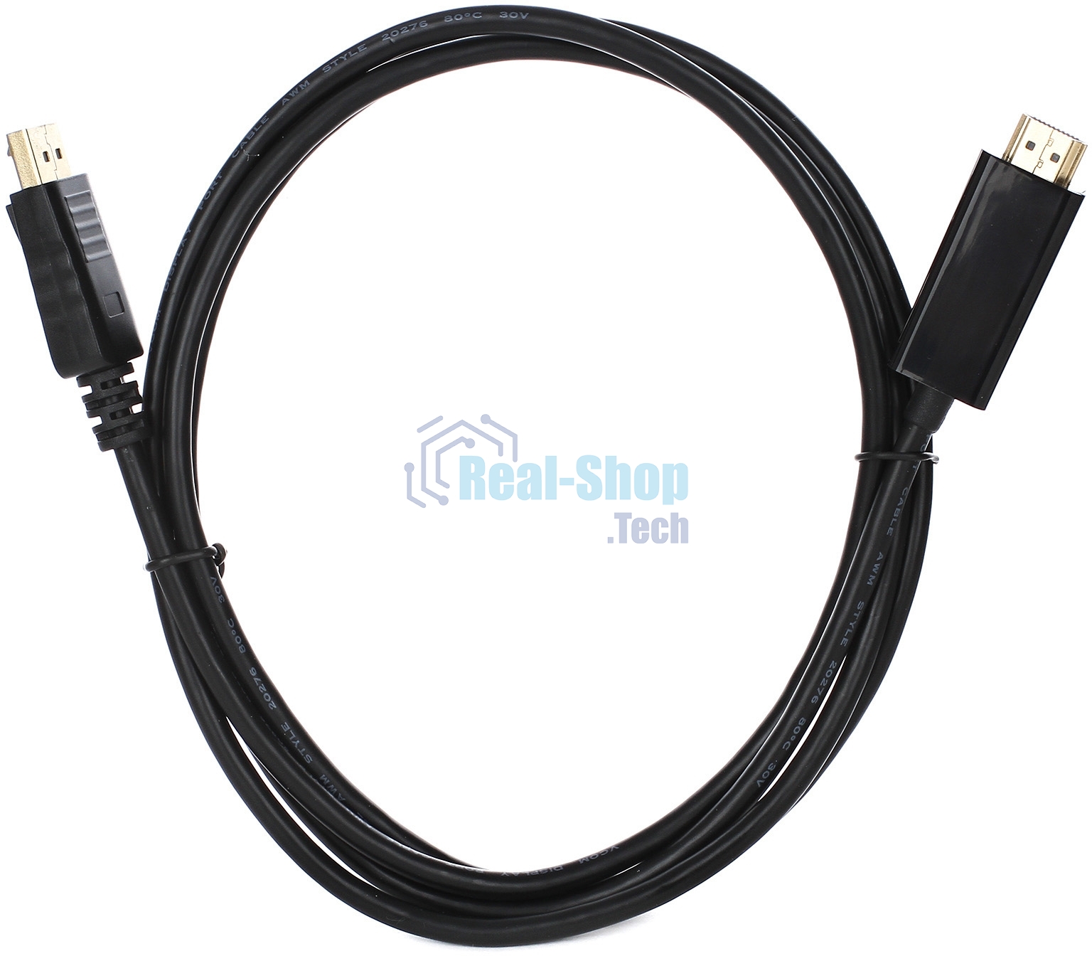 Переходник VCOM CG494-B Кабель-переходник DisplayPort M-> HDMI M 1.8m