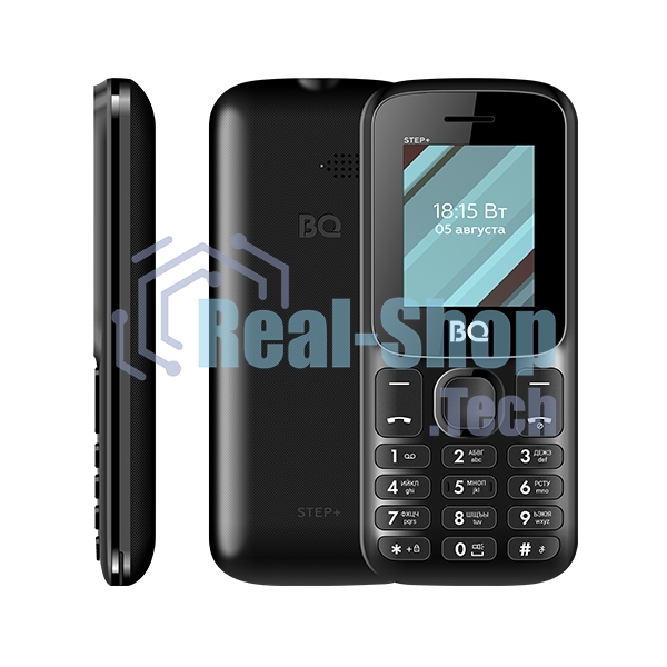 Мобильный телефон BQ 1848 Step+ черный/красный