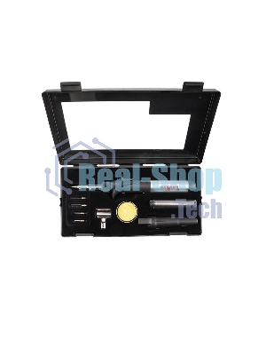 Паяльник Rexant газовый с пьезоподжигом, 17 мл, 11 предметов