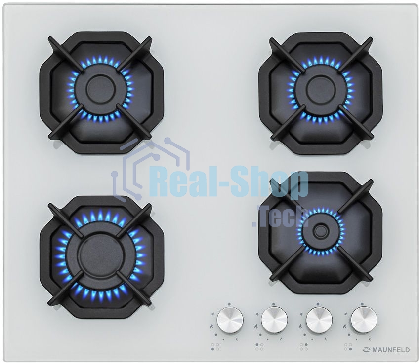 Газовая варочная панель Maunfeld EGHG.64.2CW/G белый