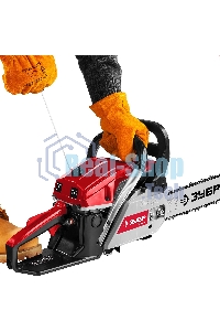 Бензопила Зубр ПБЦ-М52-45, 52 см3, шина 45 см