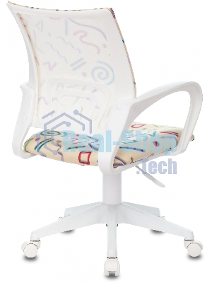 Кресло Бюрократ BuroKIDS 1 W Sticks 02 песочный, ткань, 120 кг