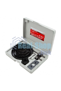 Набор коронок Matrix набор кольцевых пил по дереву 19-127мм 12 предм.