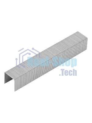 Скобы Sparta 12 мм, для мебельного степлера, тип 53, 1000 шт.