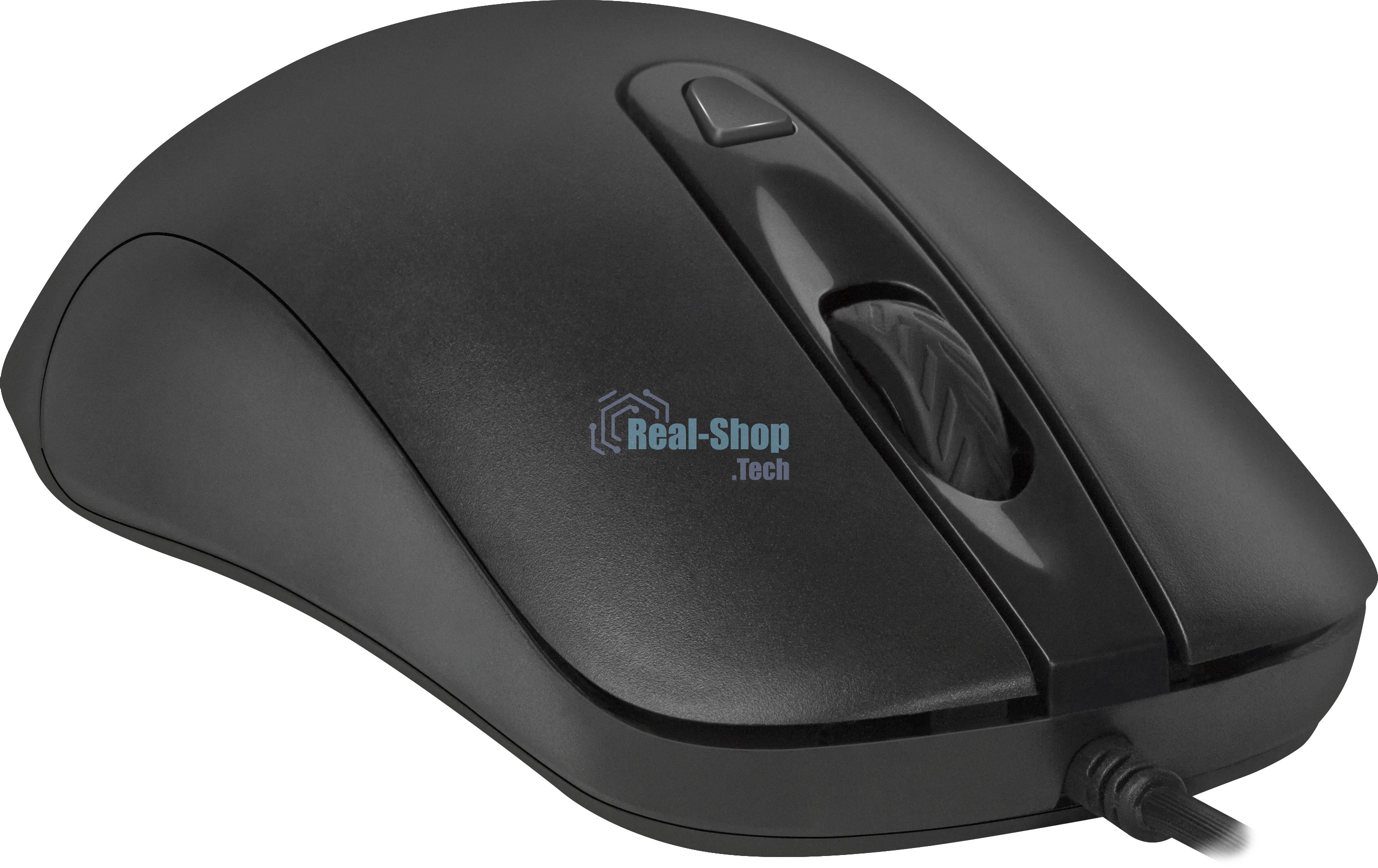 Мышь проводная Defender Classic MB-230 черный, 1600 dpi, USB, кнопки - 4