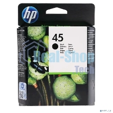 Картридж струйный HP №45 51645AE черный для HP DJ 7xxC/815C/880C/895C/9xxC/112xC/1220/6122/6127 (930 стр.)