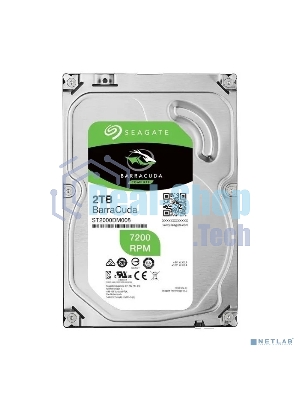 Жесткий диск Seagate Barracuda 2Tb 7200RPMSATA6Gb/S 256MB ST2000DM008 3.5