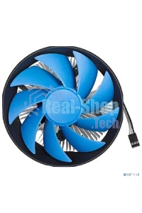 Кулер для процессора DEEPCOOL GAMMA ARCHER синий, 120 мм, алюминий, 1600 об/мин, 26.1 дБ, 3 pin, 95 Вт, 65.5 мм