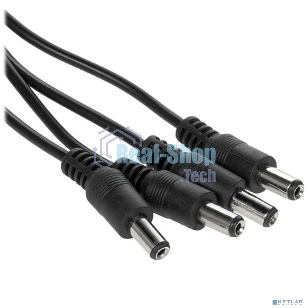 Разветвитель питания Rexant на 4 разъема 2,1х5,5 мм