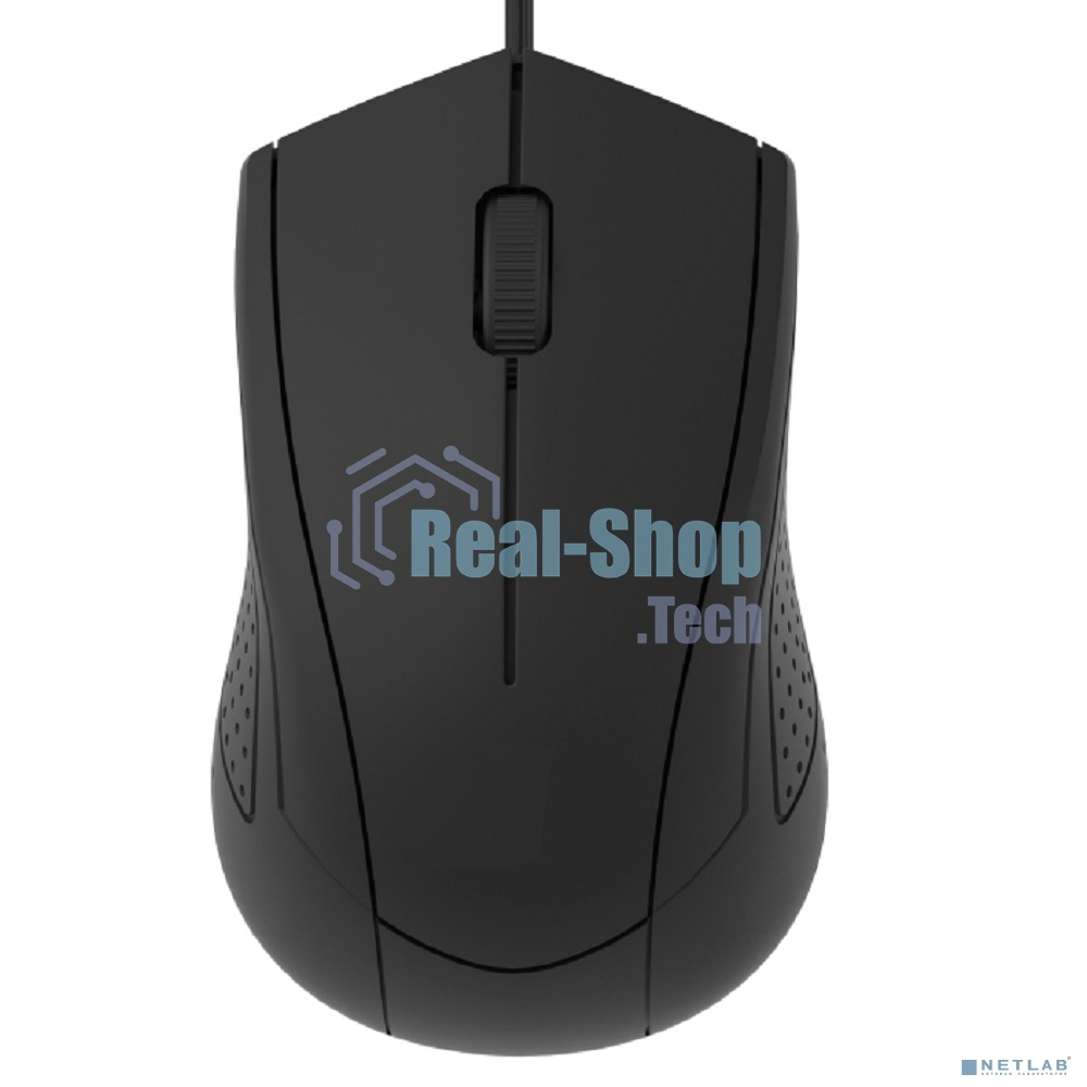 Мышь проводная CBR CM 109 черный, 1000 dpi, USB, кнопки - 3