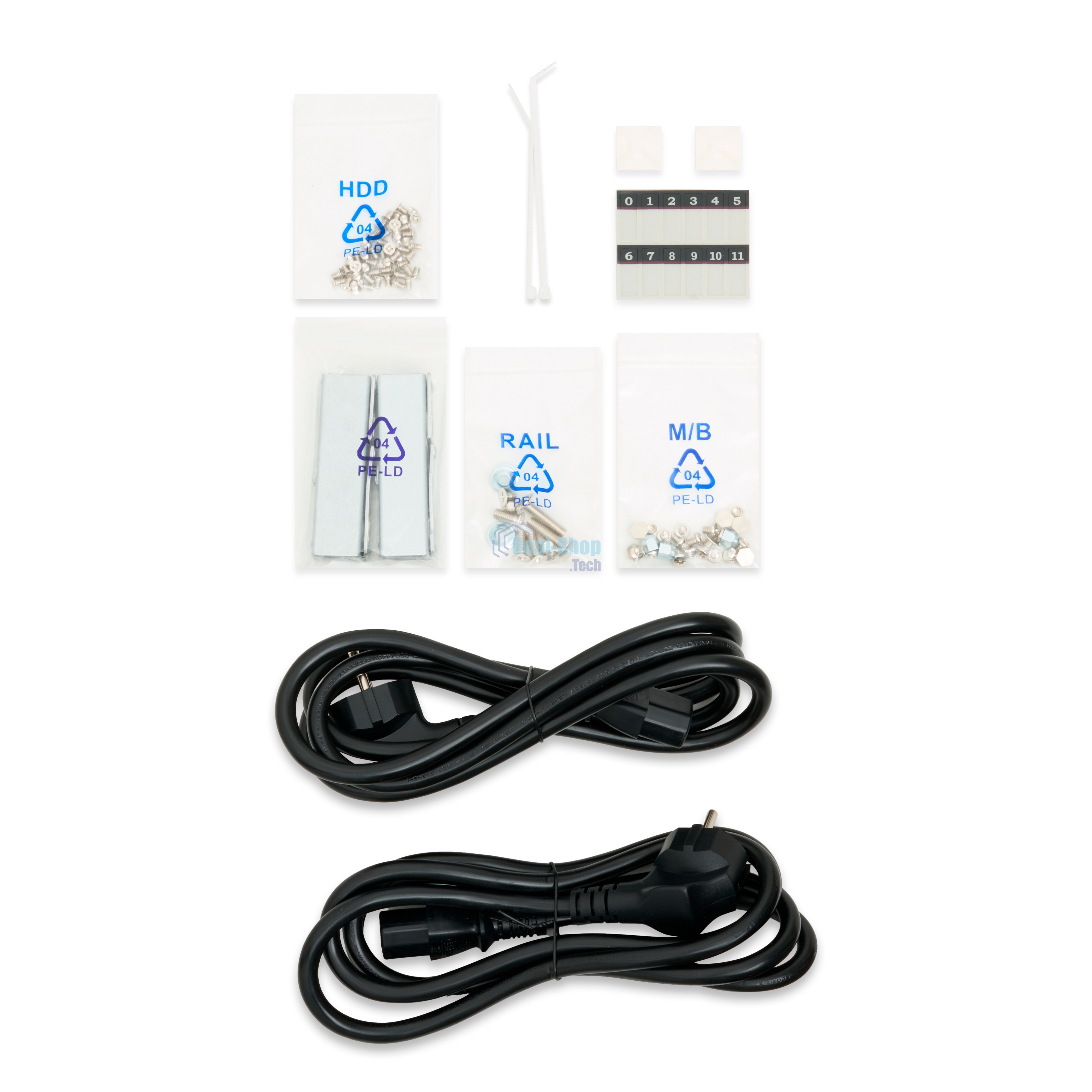 Серверный корпус Ablecom 2U CS-R29-05P; E-ATX, ATX, Micro-ATX, Mini-ITX MBs; 12 x 3.5'' hs; 1200W CRPS(1+1); no rails