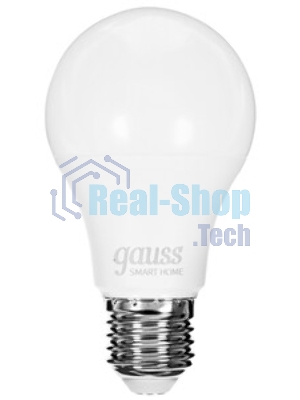 Лампа Светодиодная Gauss Smart Home RGbW E27 A60 8.5 Вт 2700-6500K 1/10/100