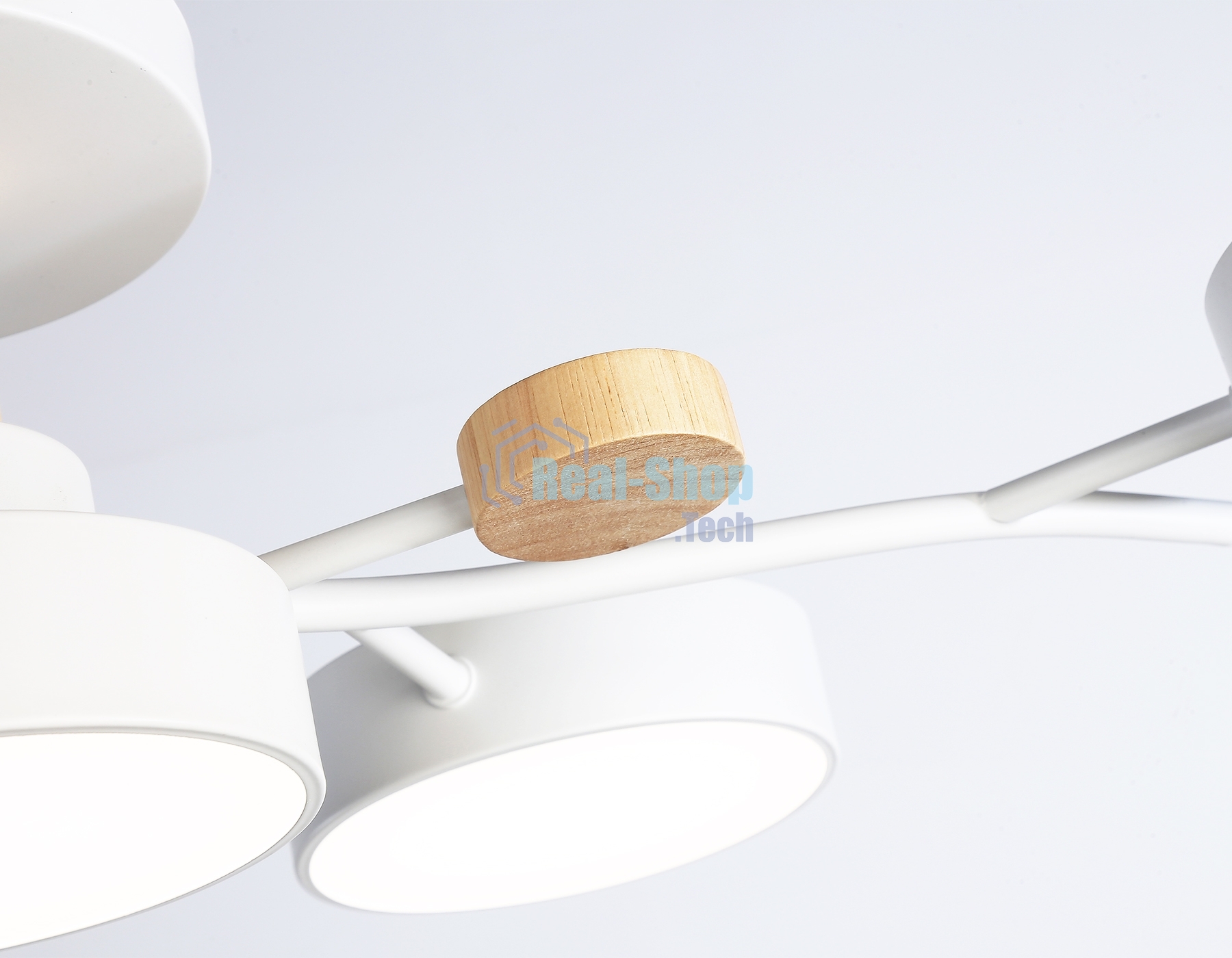 Светильник Ambrella light FL4834/5 WH белый 3000K-6400K 70W 830*400*160 (ПДУ ИК)