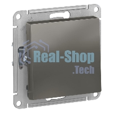 Механизм выключателя 1-кл. СП AtlasDesign 10А IP20 (сх. 1) 10AX сталь Механизм выключателя 1-кл. СП AtlasDesign 10А IP20 (сх. 1) 10AX сталь