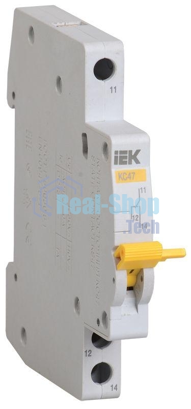 Контакт состояния КС47 новая серия на DIN-рейку ИЭК Iek MVA01D-KS-1