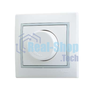 Светорегулятор СП 800 Вт Мира бел/сер. Lezard 701-0215-115